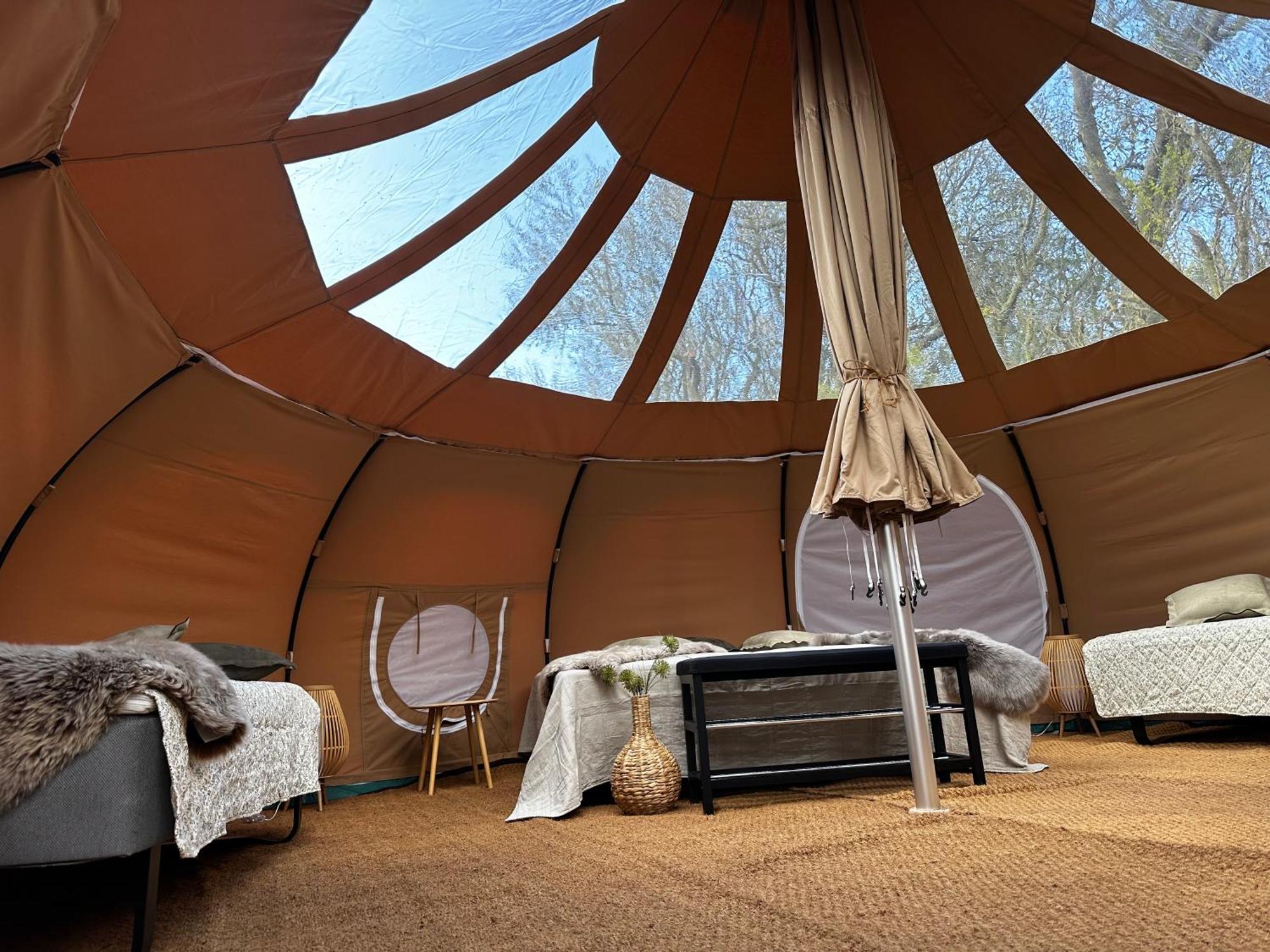 Romantik Luxus Glamping 2 Idestrup Екстер'єр фото
