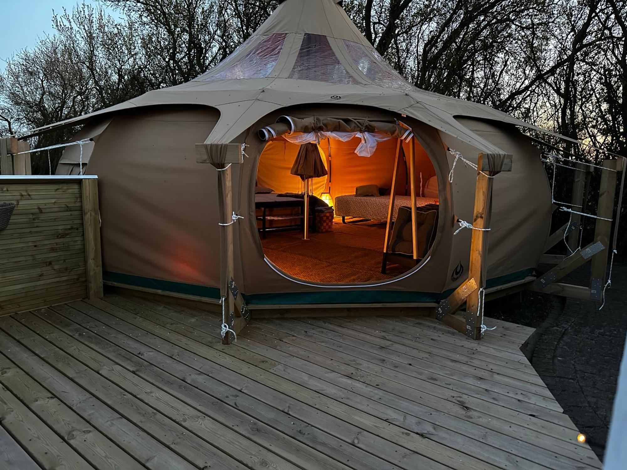 Romantik Luxus Glamping 2 Idestrup Екстер'єр фото