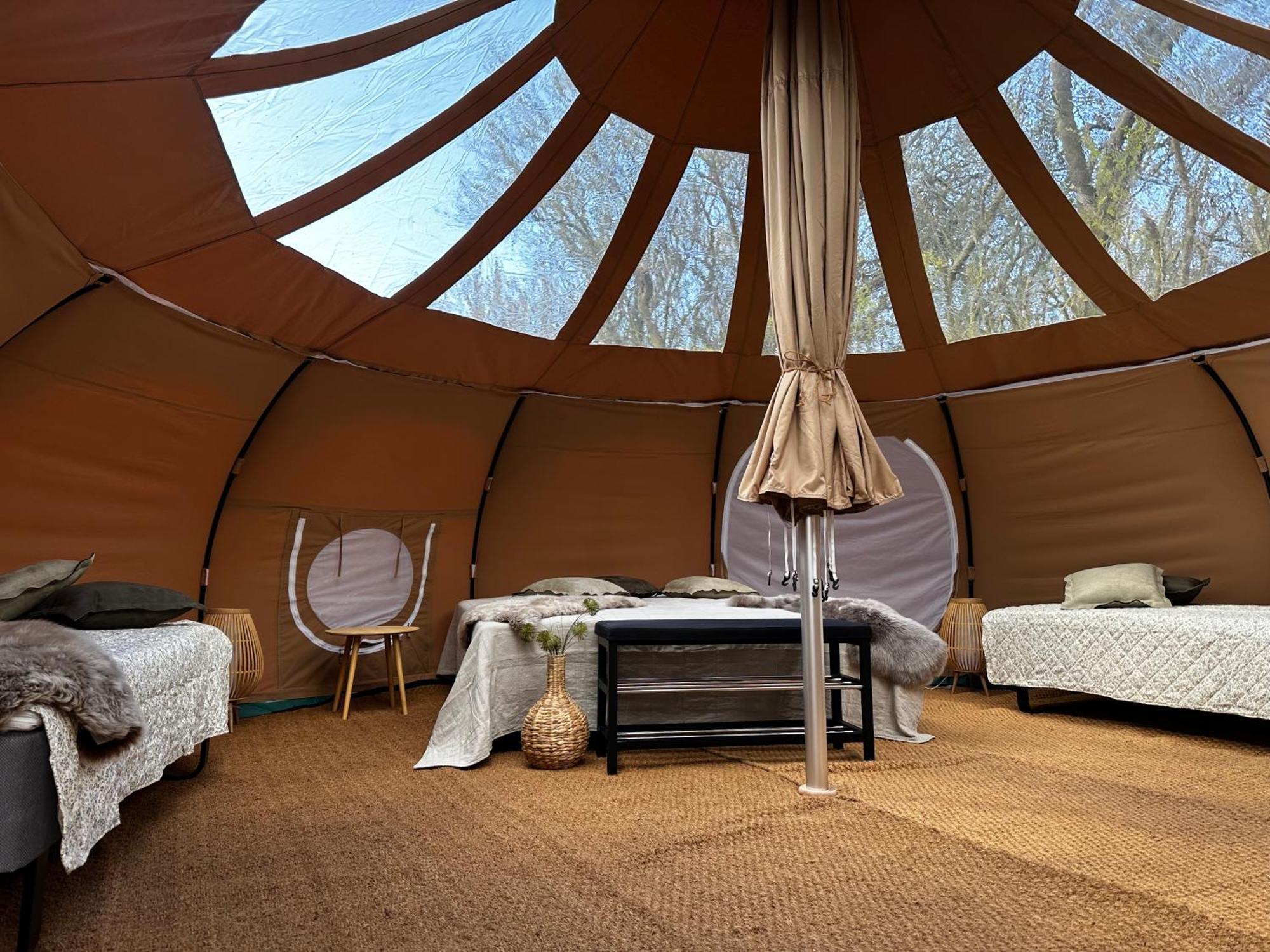 Romantik Luxus Glamping 2 Idestrup Екстер'єр фото